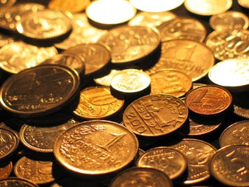 This photo of a display of South American coins, specifically Brazilian coinage, was taken by Sergio Brenner of Florianopolis, Brazil.